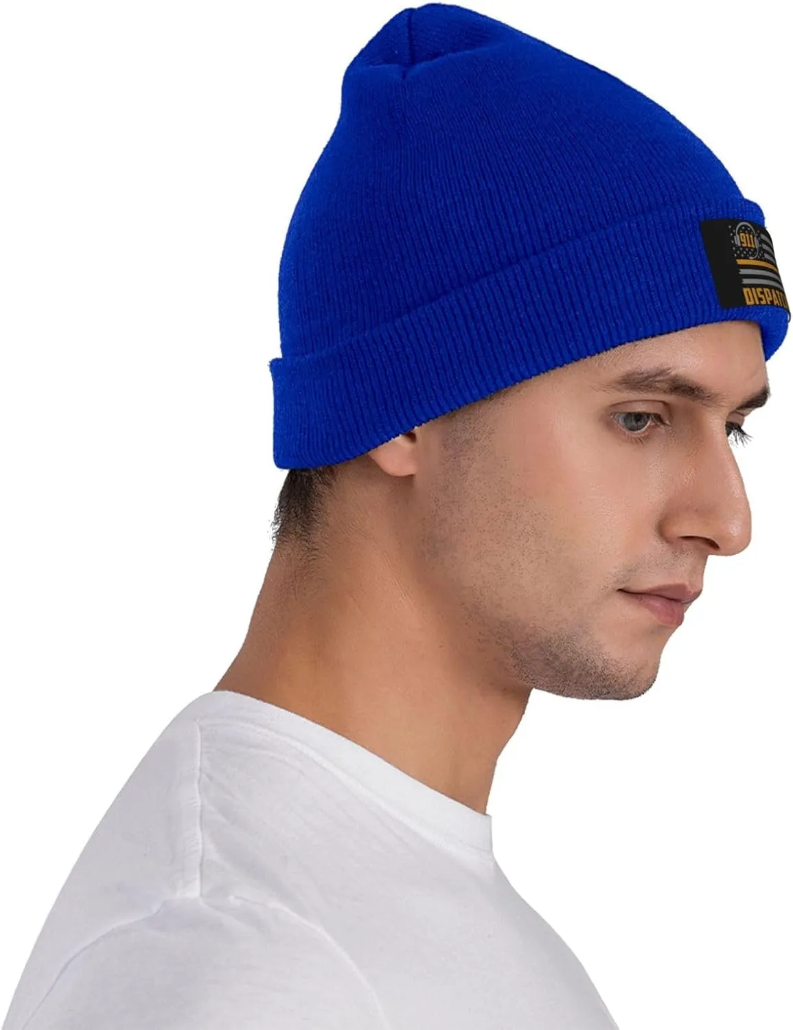 911 Dispatcher Beanie Hat Warm Knit Cuffed Beanie Cap Funny Winter Hat for Men Women