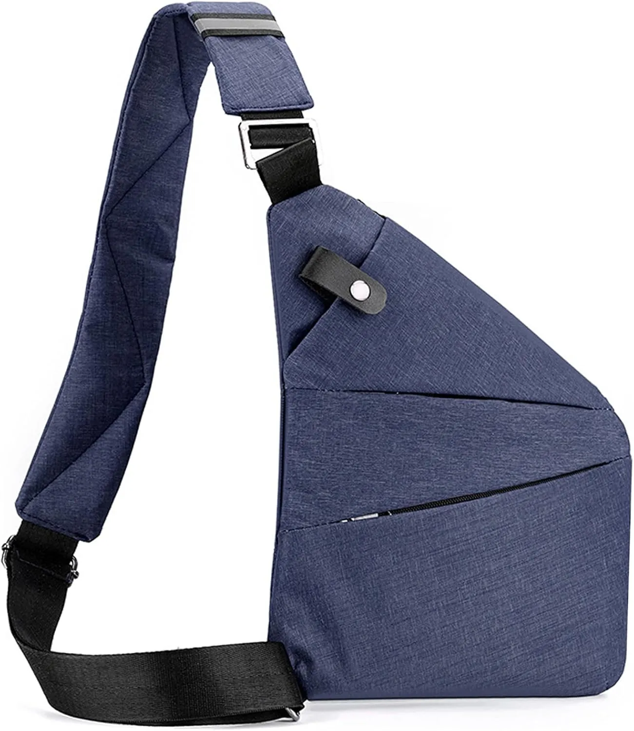 Anti Theft Crossbody Bags, Slim Sling Bag Anti-theft Travel Bag for Women Men, Lightweight Chest Shoulder Backpack
