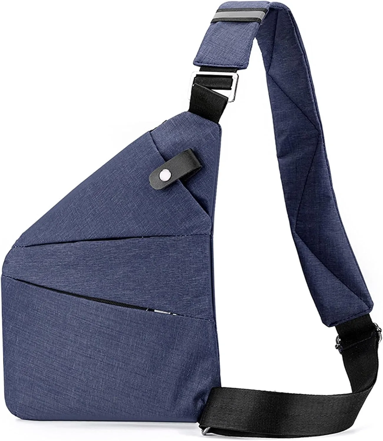 Anti Theft Crossbody Bags, Slim Sling Bag Anti-theft Travel Bag for Women Men, Lightweight Chest Shoulder Backpack