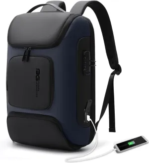 BANGE Anti Theft Backpack,Slim Laptop Backpacks Fit for 15.6 INCHBusiness Backpack with USB Charging Port,Men Travel Backpack for Men and Women
