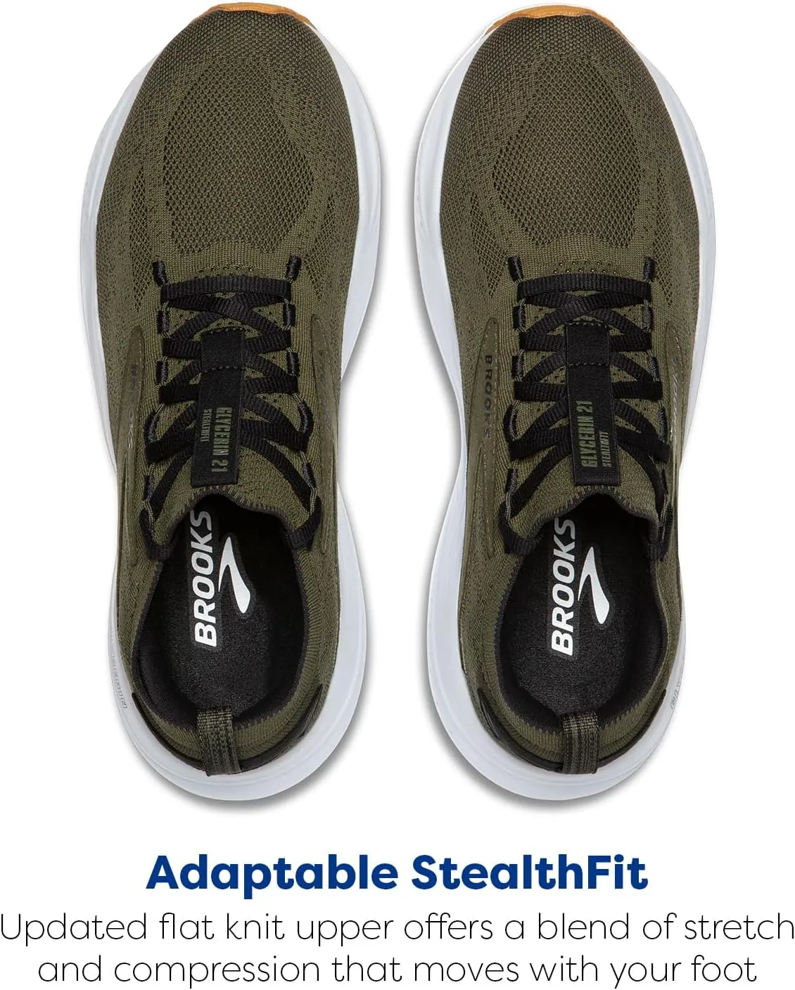 Brooks Men??s Glycerin Stealthfit 21 Neutral Running Shoe