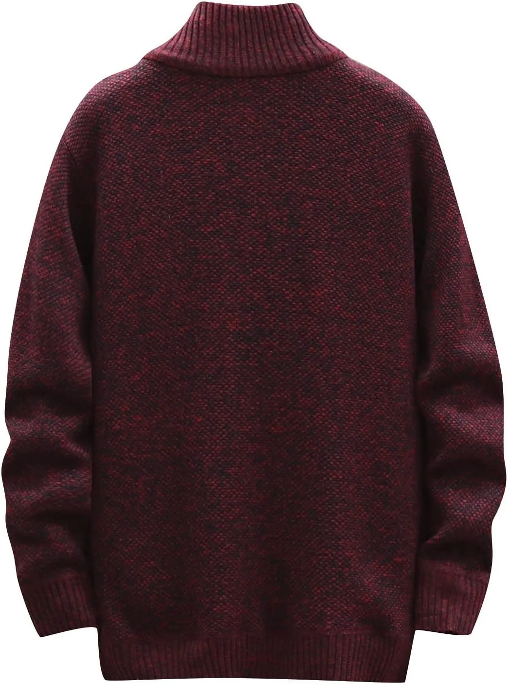 Casual Sweaters Cardigan Knitted Long Sleeve Jacket Full Zip Fleece Winter Warm Coat Outdoor Work Dress, XL-4XL