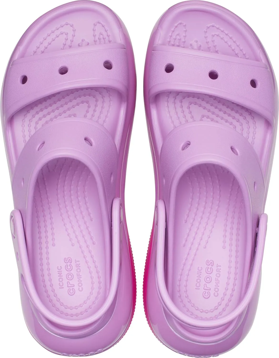 Crocs Unisex-Adult Classic Mega Crush Sandal | Platform Sandals
