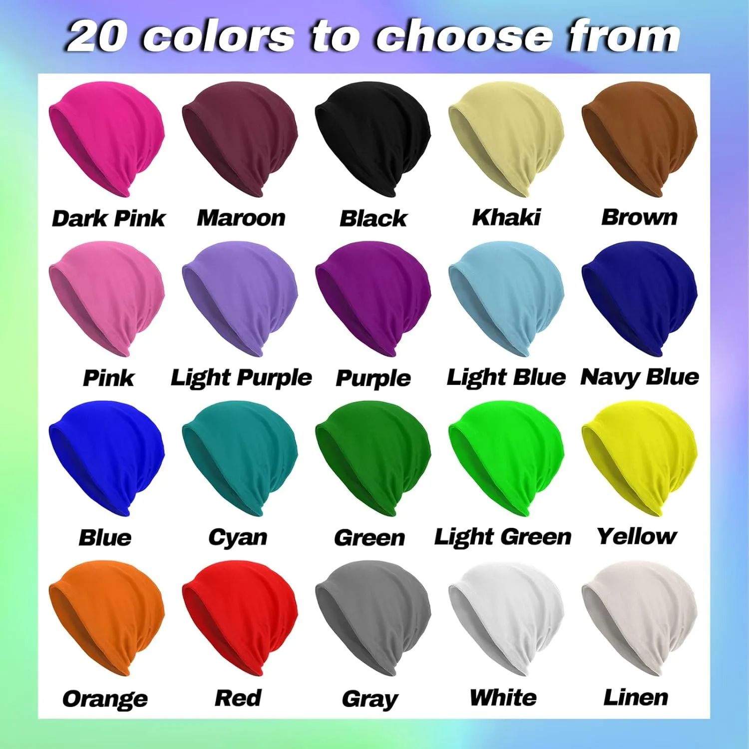 Custom Beanie for Men Women Customized Beanies Design Your Own Text/Photo/Logo/Image/Name/Picture Personalized Skull Cap