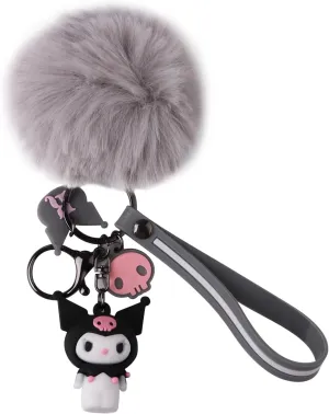 Cute Keychains for Girls,Kawaii Car Keychain Accessories,Key Purse Handbag Charms for Women