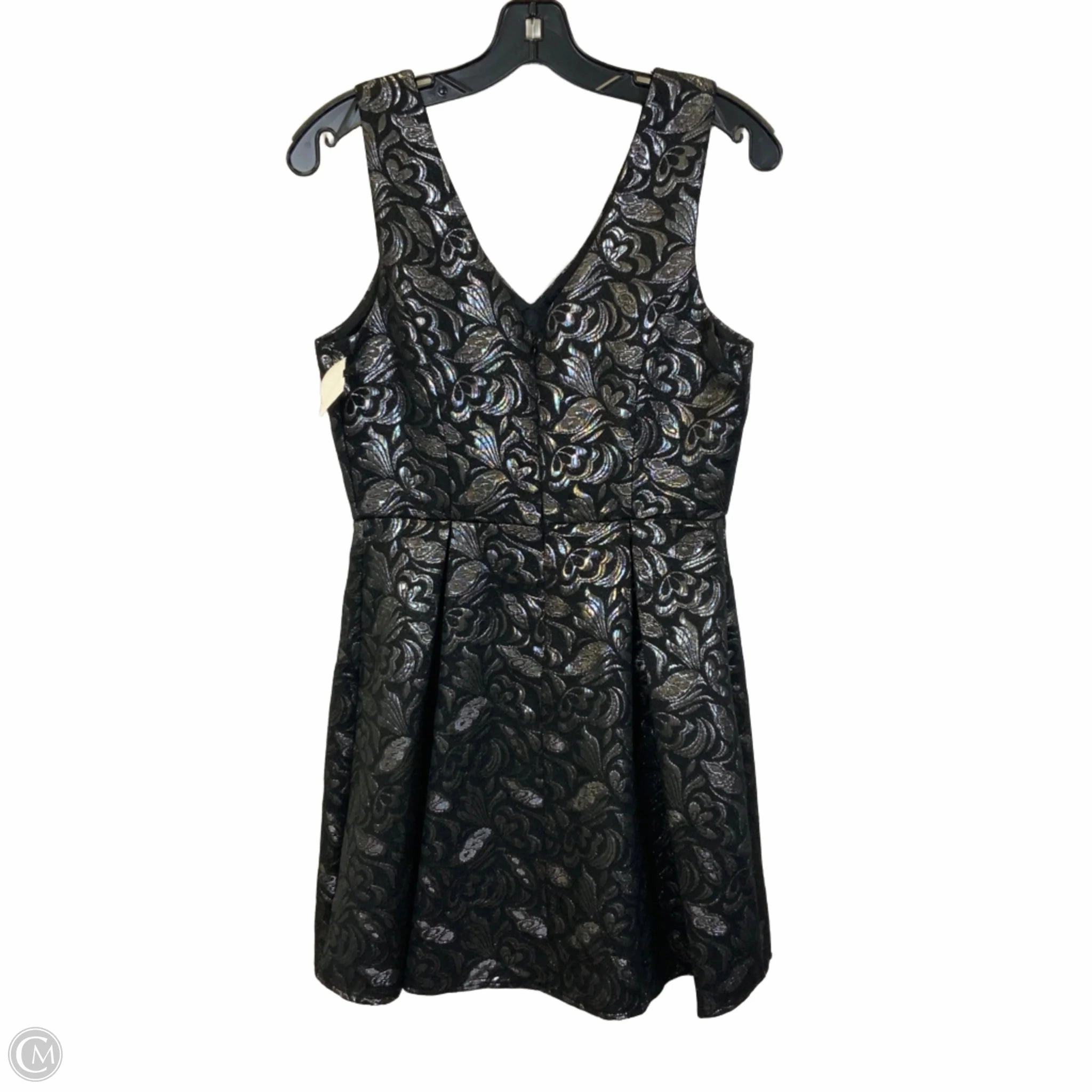 Dress Party Short By One Clothing In Black & Silver, Size: S