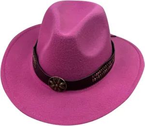 Fashionable Fedora Fedoras Men Wide for Women Dress Hat Women's and Hats Baseball Caps Boys Fedora Cowboy Hat