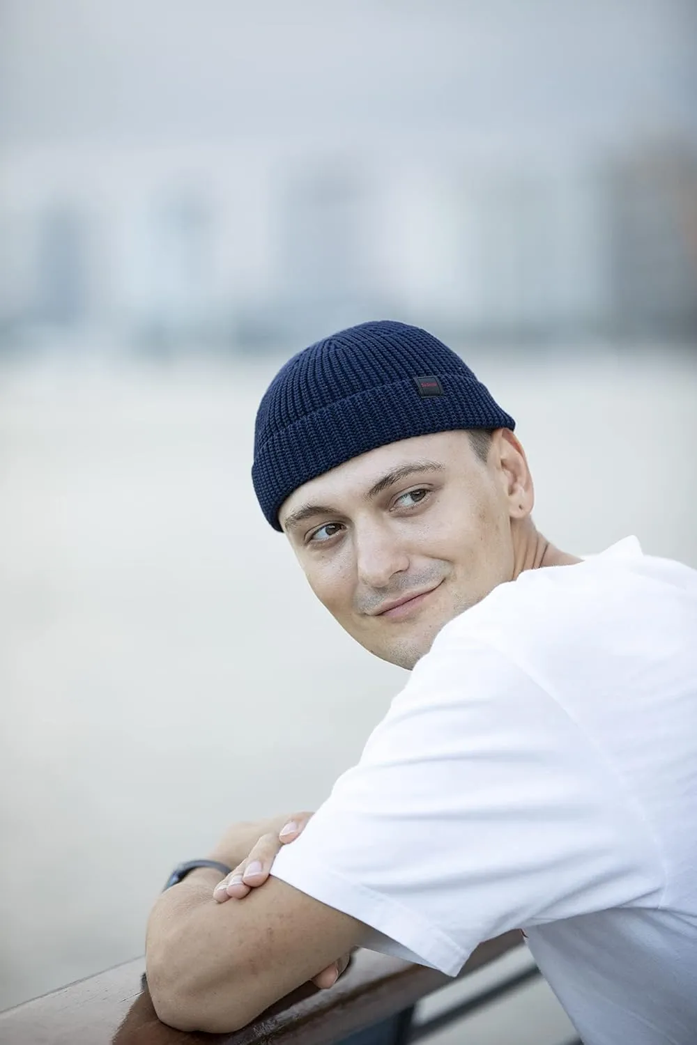 Fisherman Beanie Hats for Men Women,Knit Trawler Skull Cap,Watch Cap,Spring Fall Winter Warm Short Hats