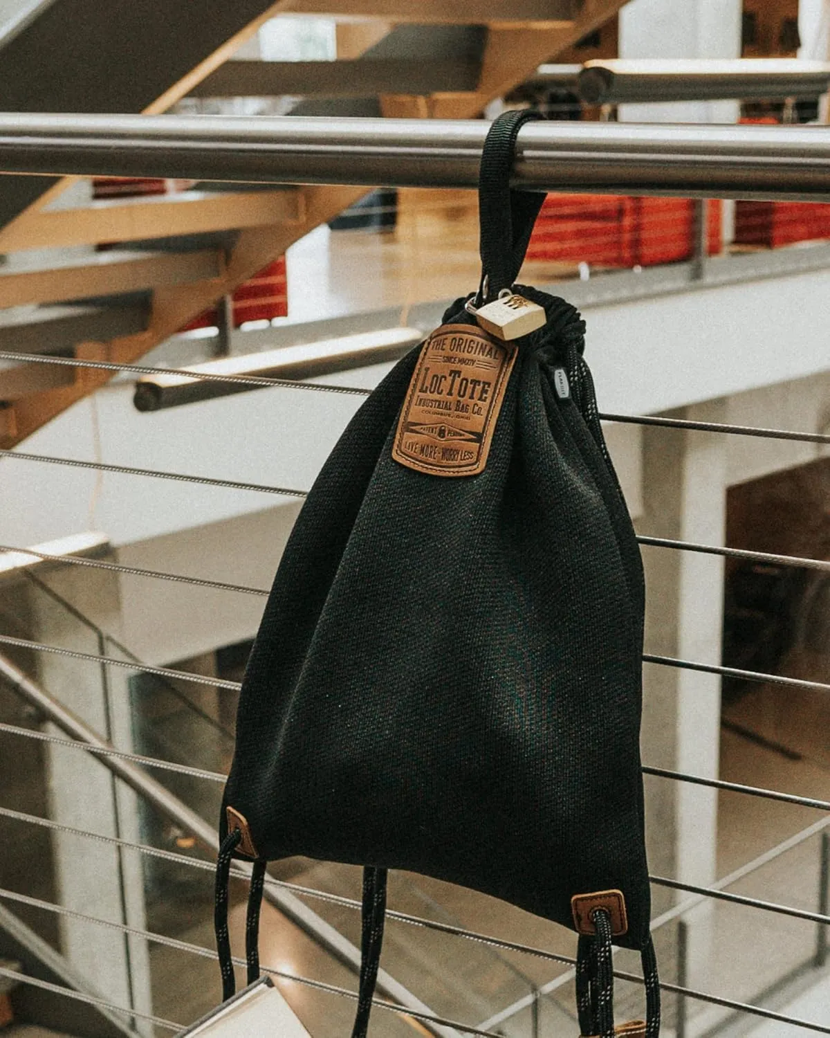 Flak Sack  - Anti Theft Backpack | Cut-Resistant Bag with Double Steel Locking Strap and Lock | Mens and Womens Travel Backpack | Safe Travel Bag | Anti-theft Purse | RFID Blocking