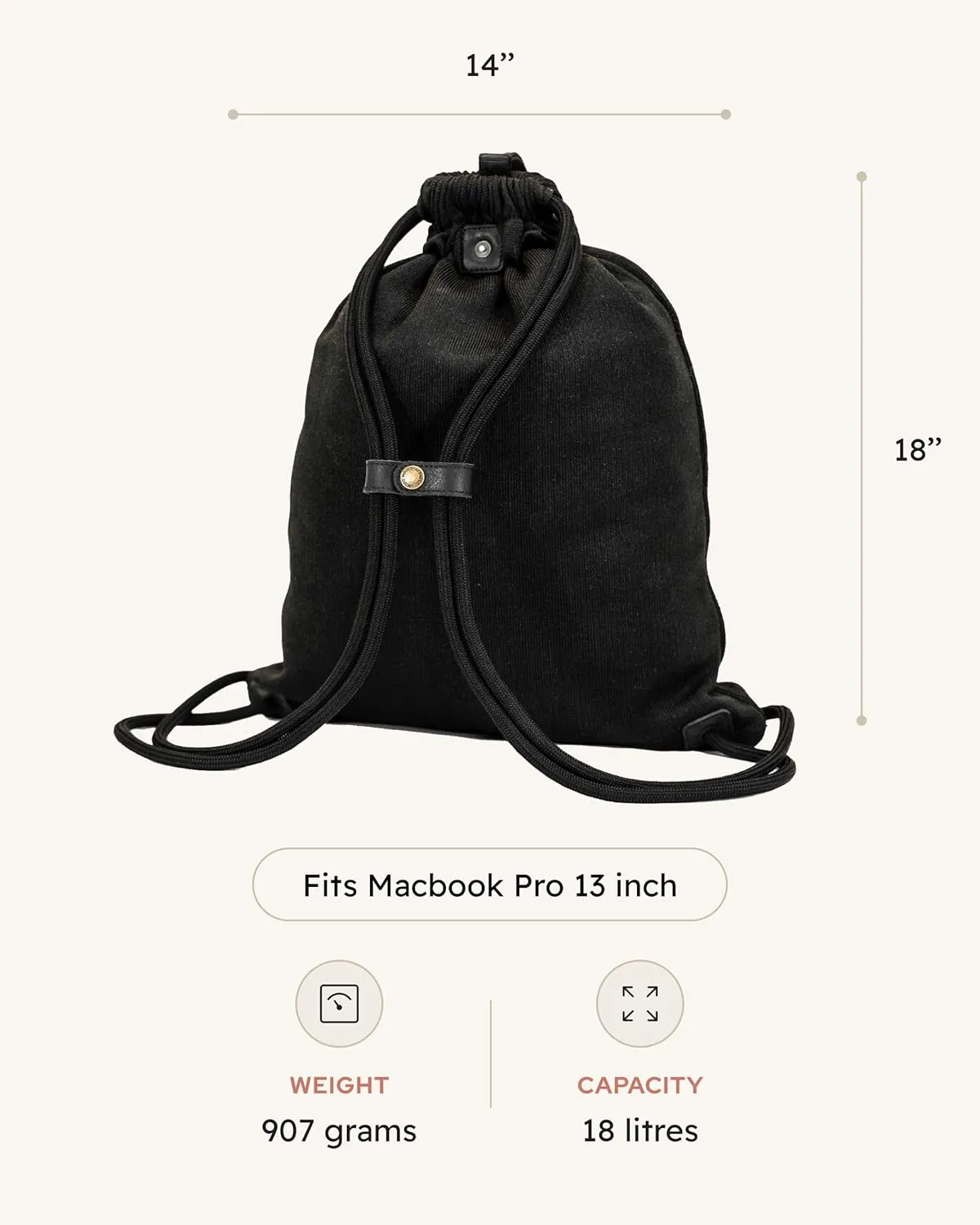 Flak Sack  - Anti Theft Backpack | Cut-Resistant Bag with Double Steel Locking Strap and Lock | Mens and Womens Travel Backpack | Safe Travel Bag | Anti-theft Purse | RFID Blocking