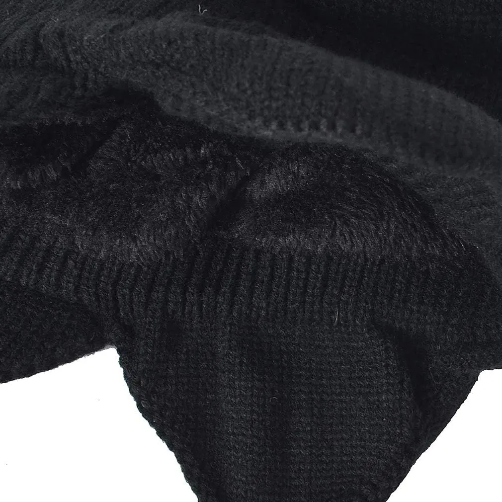 FORBUSITE Men Knit Beanie Visor Cap for Winter Women Thick Beanie with A Brim