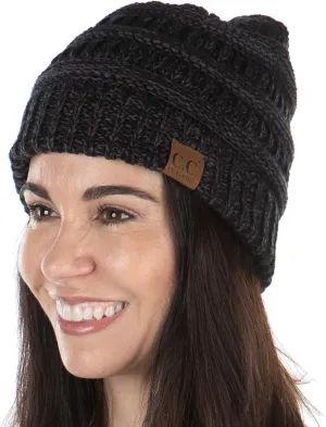 Funky Junque Cozy Pom Beanie - Stylish Winter Hat for All Seasons & Outdoor Activities