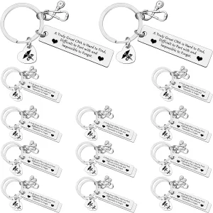 Heigebi 24 PCS Certified Nursing Assistant Gift Keychain for CNA Nursing School Student Graduation CNA Week Nurse Day Birthday Gift