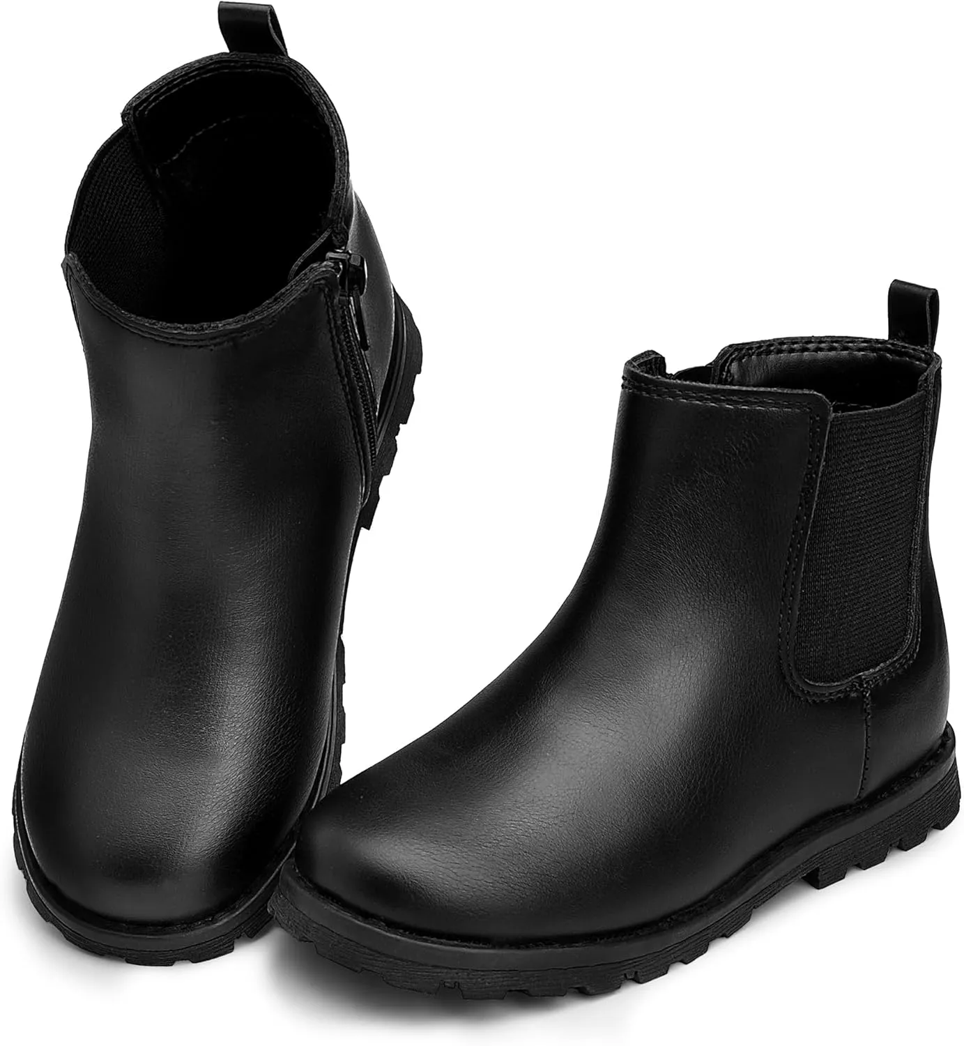 HOMEHOT Girls Ankle Boots Kids Dress Short Boots Low Heel (toddler,littile kids)