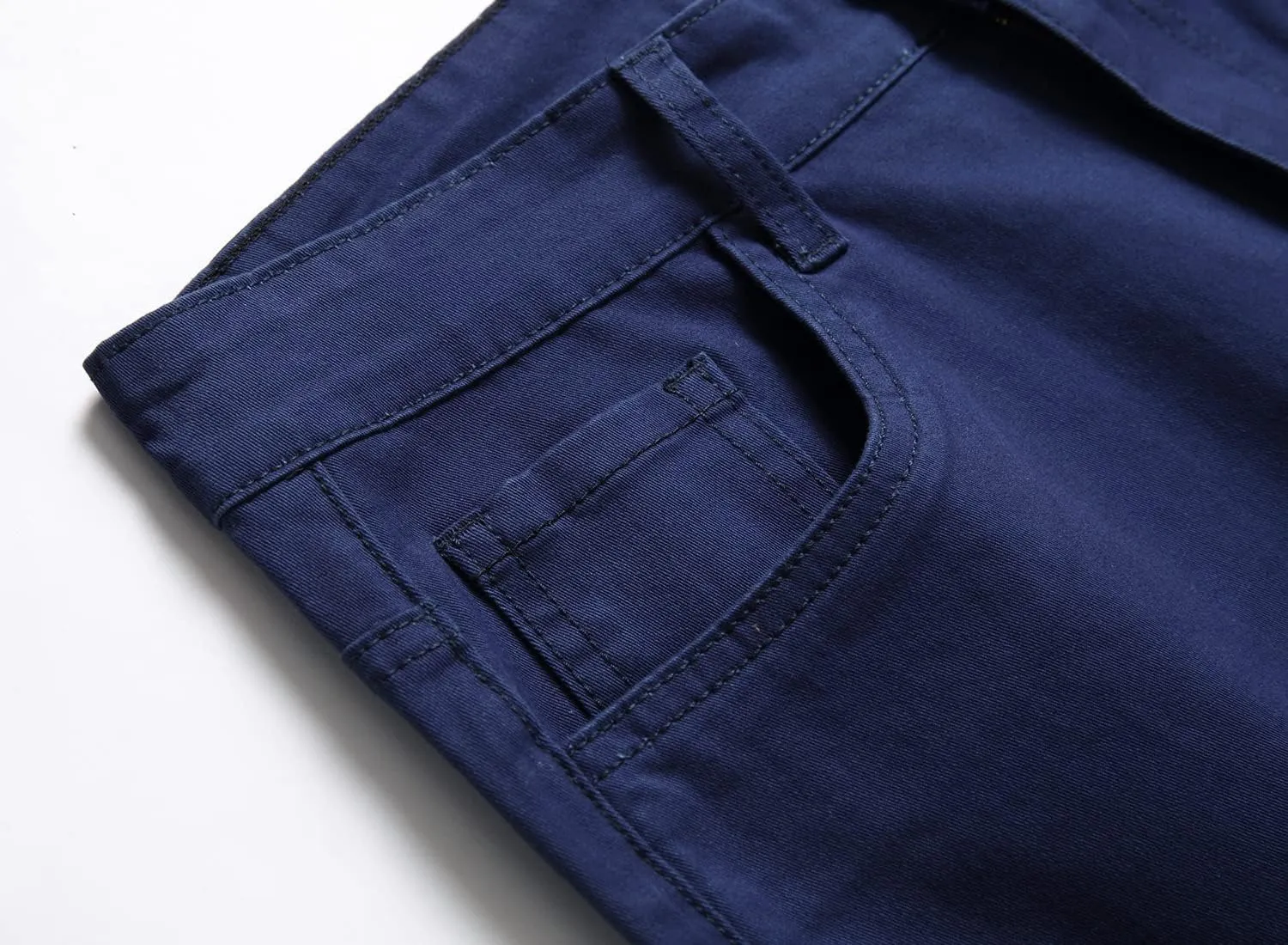 JE&NS Men's Stretch Slim Fit Flat-Front Casual Skinny Chinos Plaid Dress Pants