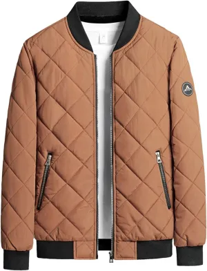 Lightweight Jackets for Men Military Light Track Jackets Casual Windbreaker Flight Jacket Winter Trendy Warm Coats