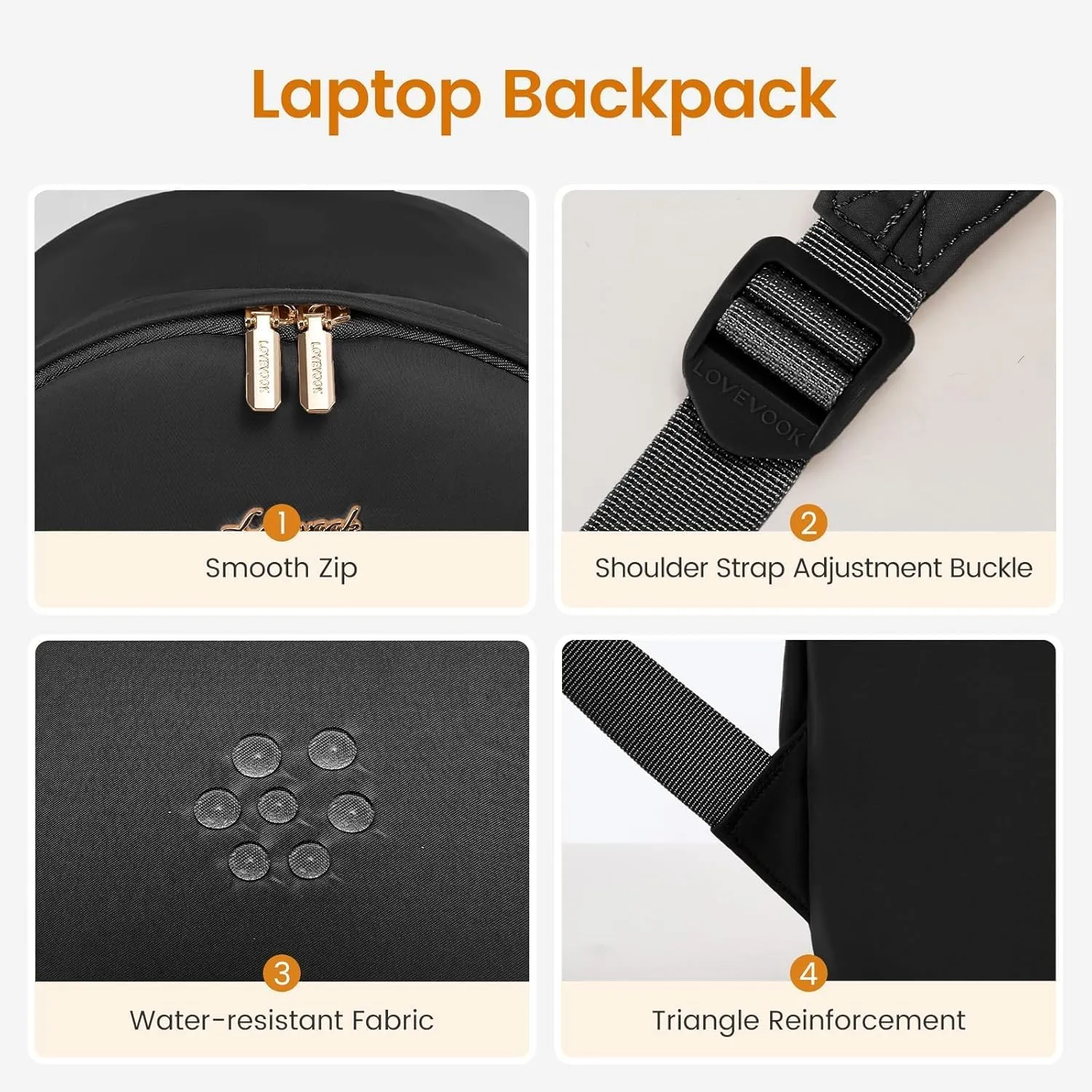LOVEVOOK Mini Backpack Purse for Women, Small Puffer Lightweight Backpack, Casual Daily Daypack Purse for Women, Cute bag with Anti-theft Pocket for Travel-Black