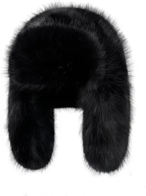 Luxurious Faux Mink Fur Ladies Trapper HatPure Color Simplistic Womens Winter HatFurry Ushanka Warm Hat