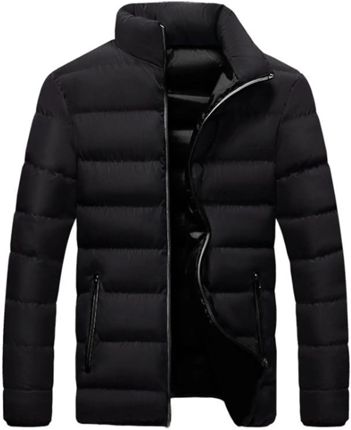 Men's Puffer Jacket Waterproof Winter Parka Warm Thicken Ski Coat Real Down Insulated Packable Puffer Jacket