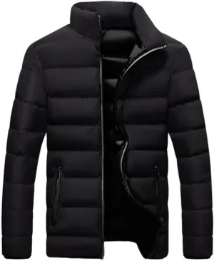 Men's Puffer Jacket Waterproof Winter Parka Warm Thicken Ski Coat Real Down Insulated Packable Puffer Jacket