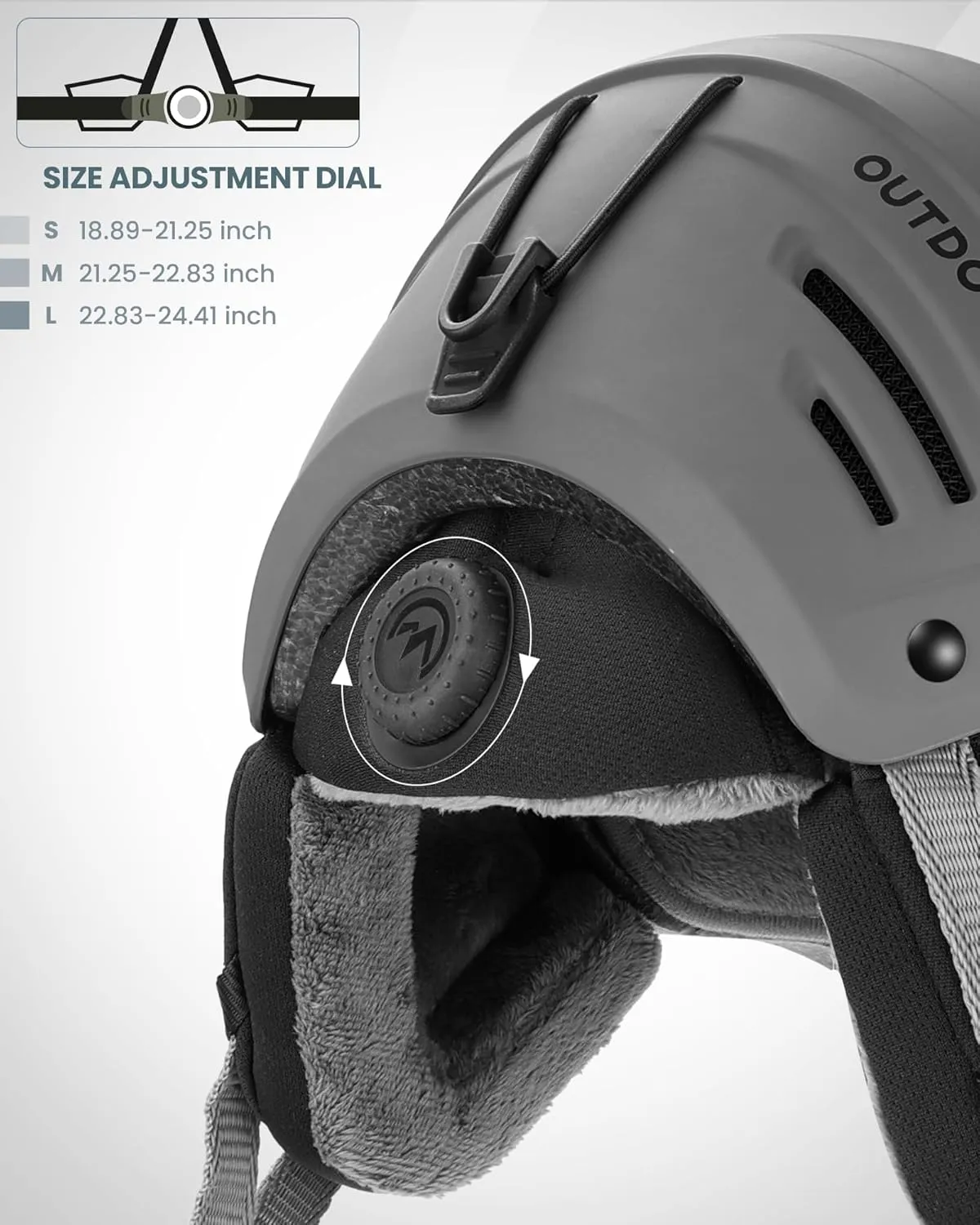 OutdoorMaster MIPS Ski Helmet - Kelvin II MIPS Snow Sport Helmet Snowboard Helmet for Men Women & Youth