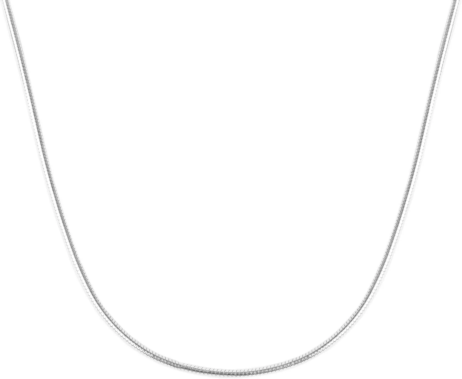 PORI JEWELERS 925 Sterling Silver Italian Magic Snake Chain Necklace - 16"-30"
