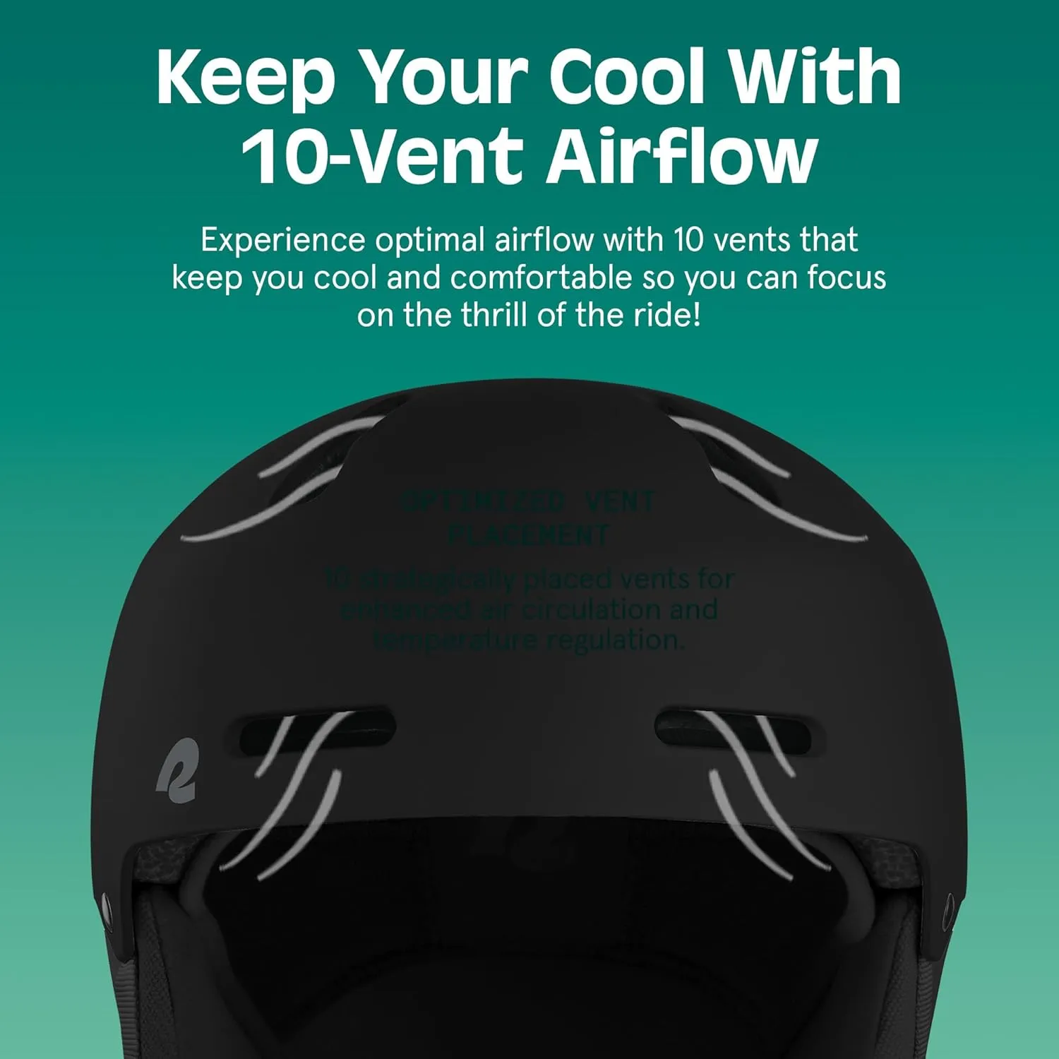 Retrospec Comstock Ski Helmet - Snowboard Helmet for Adults & Youth - Adjustable Fit Snow Helmet with Protective Shell and Breathable Vents for Men, Women, Boys & Girls
