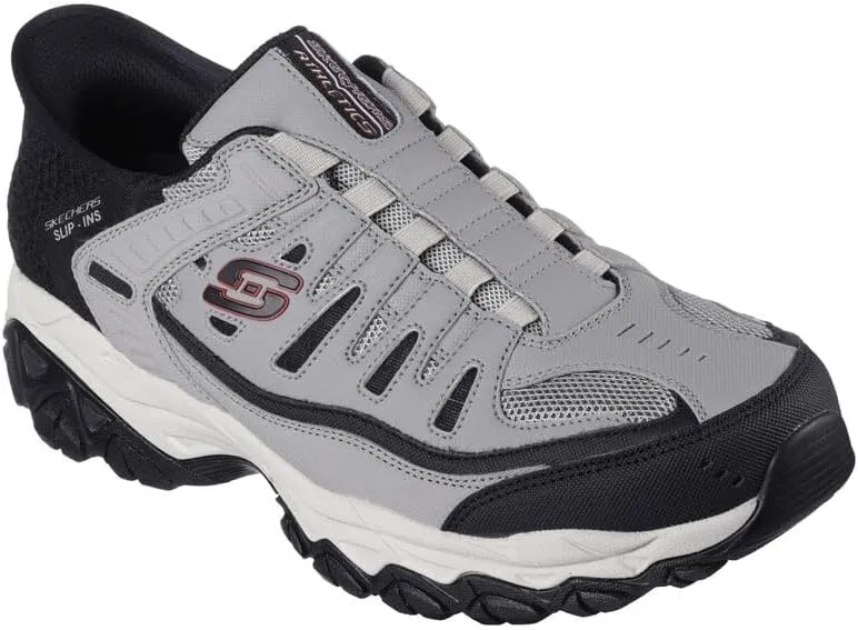 Skechers Men's Afterburn M. Fit Ridgeburn Hands Free Slip-in Loafers