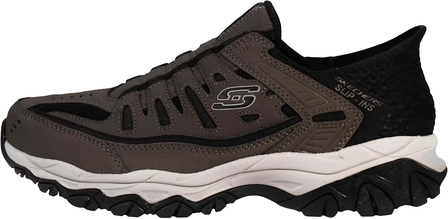 Skechers Men's Afterburn M. Fit Ridgeburn Hands Free Slip-in Loafers