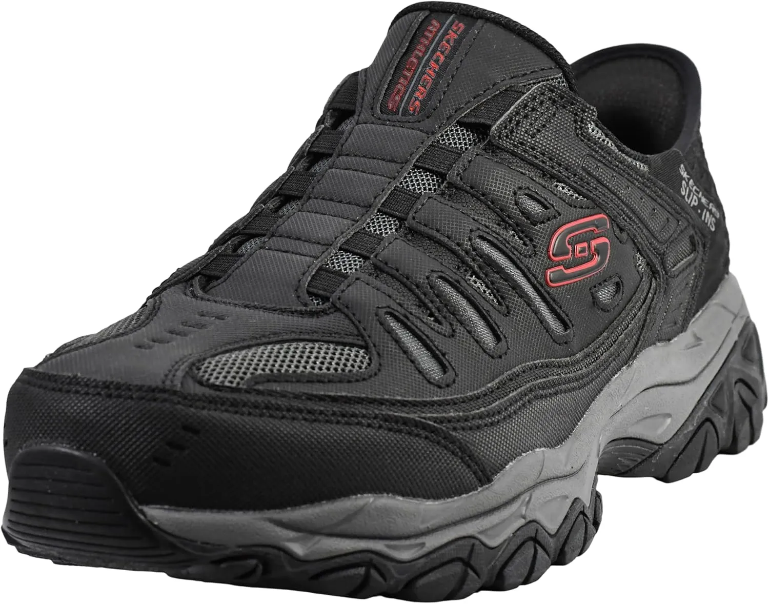 Skechers Men's Afterburn M. Fit Ridgeburn Hands Free Slip-in Loafers