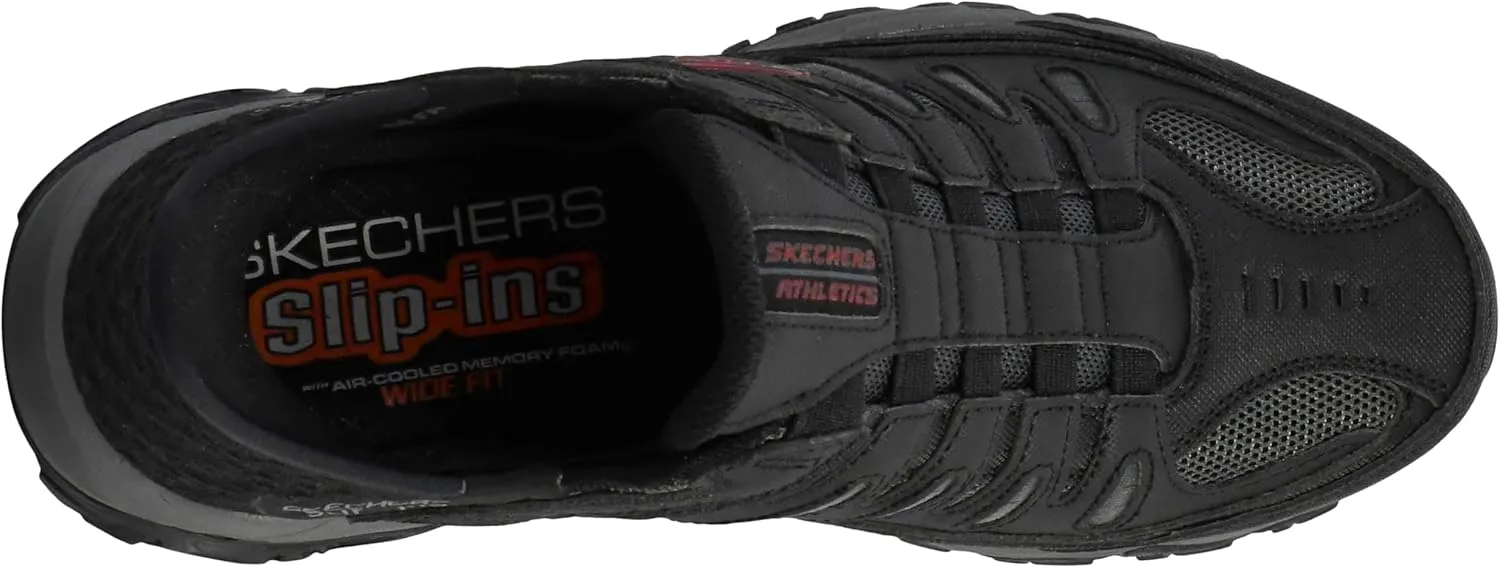Skechers Men's Afterburn M. Fit Ridgeburn Hands Free Slip-in Loafers