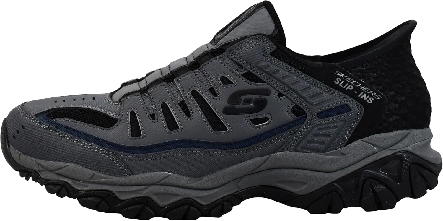 Skechers Men's Afterburn M. Fit Ridgeburn Hands Free Slip-in Loafers