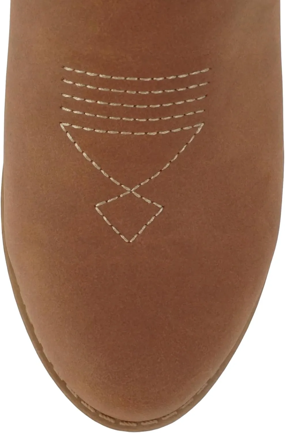 Soda ??BLAZING-2?? ~ Little Kids/Children/Girls Stitched Pointed Toe Low Heel High Top Ankle Shaft Western Boot Bootie