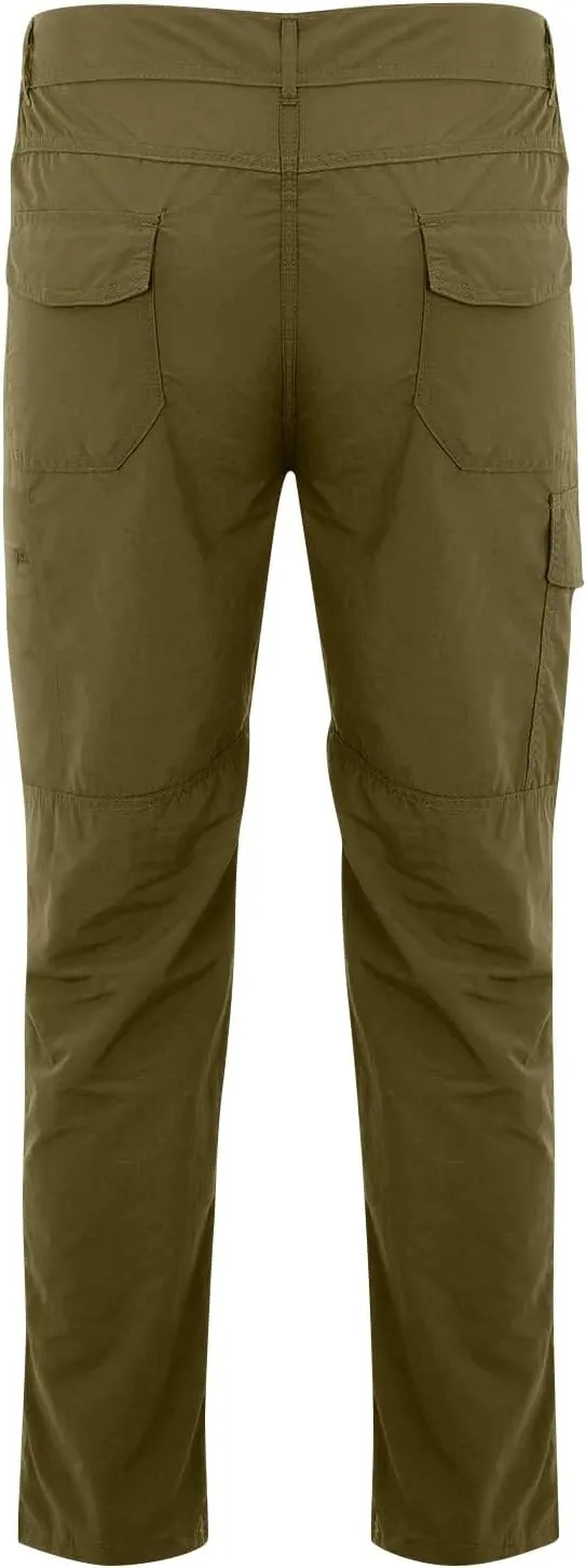 Tactic Pants for Men, Work Pants for Men Water Resistant Cargo Hiking Multi Pockets Ripstop Flex Outdoor Trousers