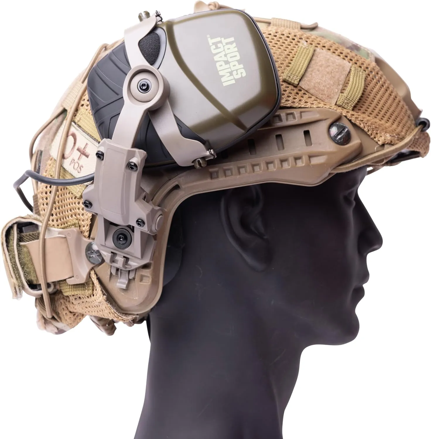 Tigrett ARC Rail Adapter for Helmets - Compatible with Ops-Core, FAST, ACH, MICH, AMP Arms, Howard Leight Earmuffs