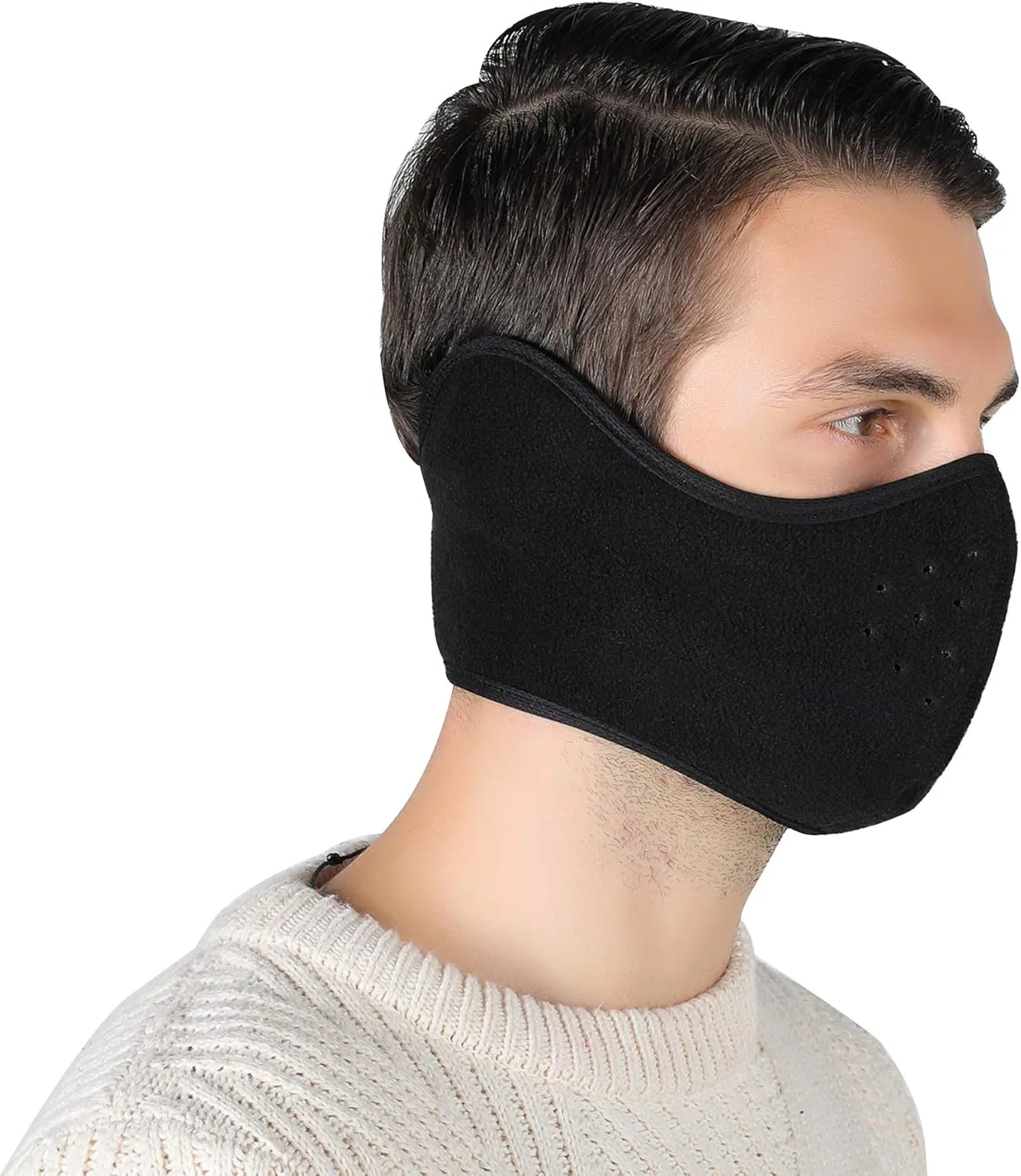 Unisex Winter Ski Mask Outdoor Protect Face Cover Earmuffs Balaclava Cycling Bicycle Motorcycle Mask