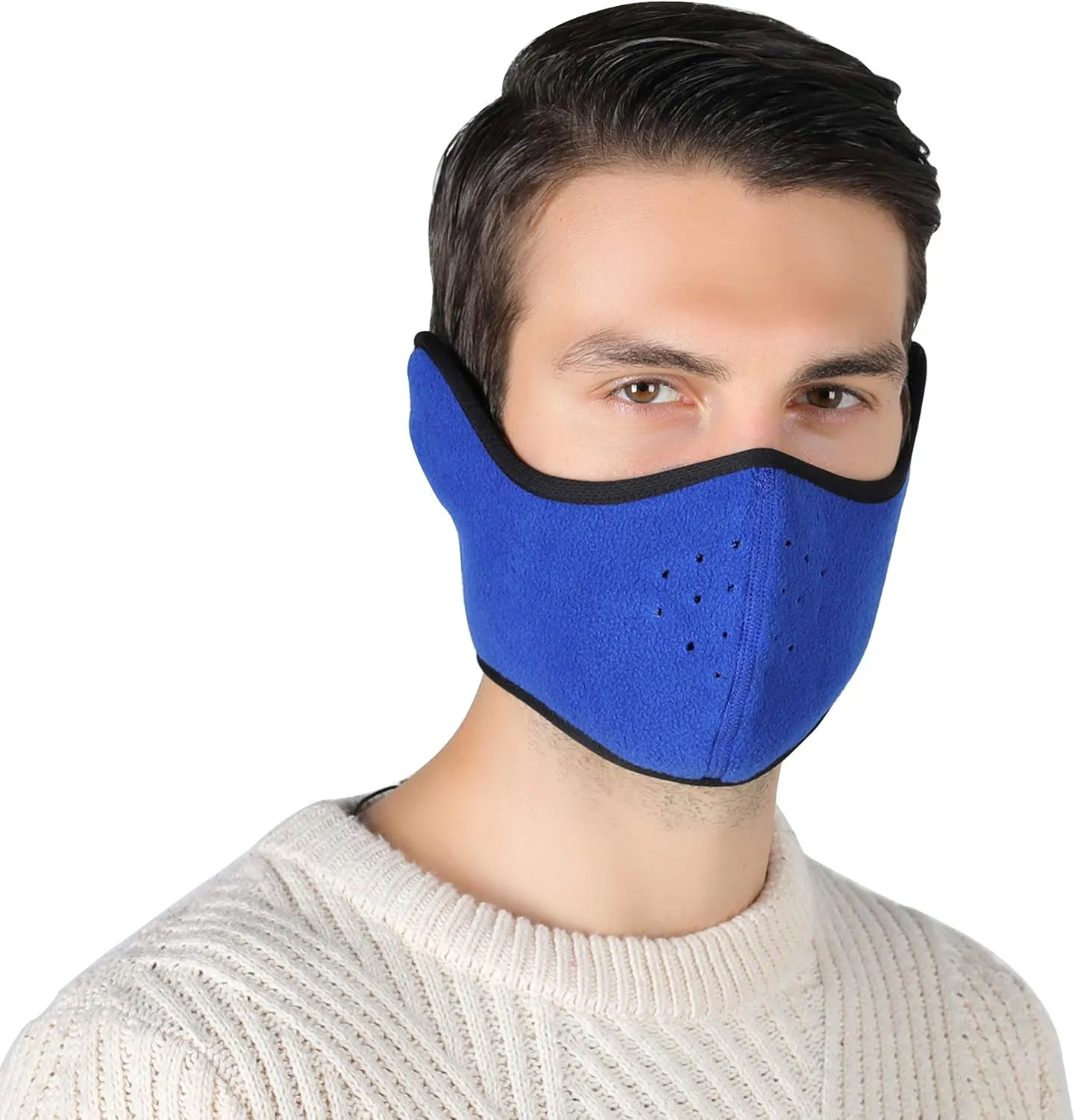 Unisex Winter Ski Mask Outdoor Protect Face Cover Earmuffs Balaclava Cycling Bicycle Motorcycle Mask